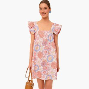 TUCKERNUCK X CAMERAN EUBANKS WIMBERLY Folly Floral Hazel Flutter Sleeve Dress
